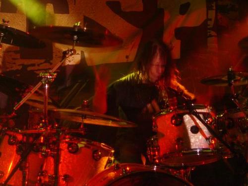 Outspoken at Expo Five Louisville, KY on April 19, 2003 &mdash; concert photo by Wayne Dennon