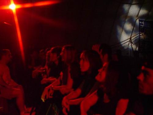 Outspoken at Expo Five Louisville, KY on April 19, 2003 &mdash; concert photo by Wayne Dennon