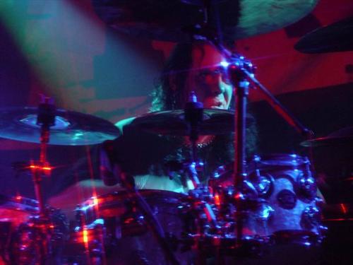 Outspoken at Expo Five Louisville, KY on April 19, 2003 &mdash; concert photo by Wayne Dennon