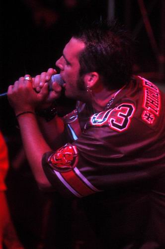Outspoken at Headliners Music Hall Louisville, KY on July 27, 2003 &mdash; concert photo by Wayne Dennon