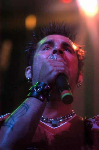 Outspoken at Headliners Music Hall Louisville, KY on July 27, 2003 &mdash; concert photo by Wayne Dennon