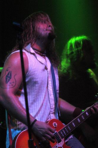Outspoken at Headliners Music Hall Louisville, KY on July 27, 2003 &mdash; concert photo by Wayne Dennon