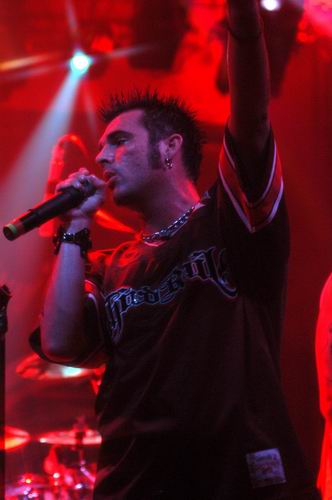 Outspoken at Headliners Music Hall Louisville, KY on July 27, 2003 &mdash; concert photo by Wayne Dennon
