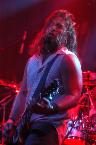 Outspoken at Headliners Music Hall Louisville, KY on July 27, 2003 &mdash; concert photo by Wayne Dennon