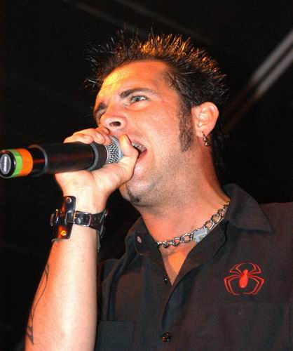 Outspoken at Jillian's Louisville, KY on September 8, 2003 &mdash; concert photo by Wayne Dennon