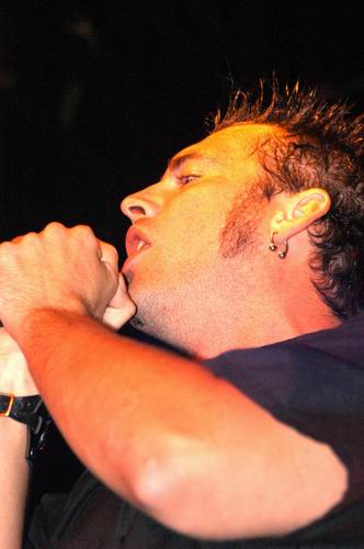 Outspoken at Jillian's Louisville, KY on September 8, 2003 &mdash; concert photo by Wayne Dennon
