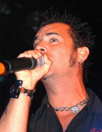 Outspoken at Jillian's Louisville, KY on September 8, 2003 &mdash; concert photo by Wayne Dennon