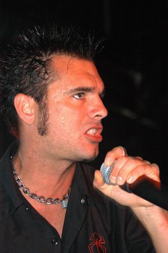 Outspoken at Jillian's Louisville, KY on September 8, 2003 &mdash; concert photo by Wayne Dennon