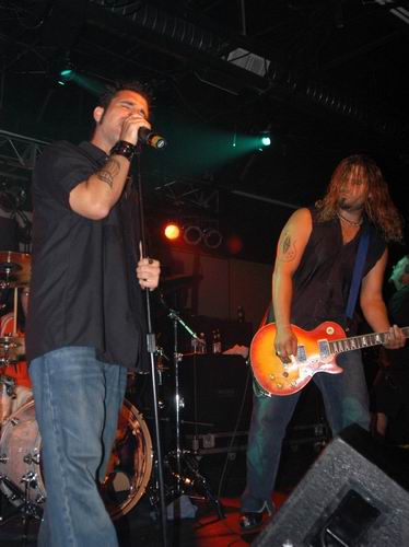 Outspoken at Jillian's Louisville, KY on September 8, 2003 &mdash; concert photo by Wayne Dennon
