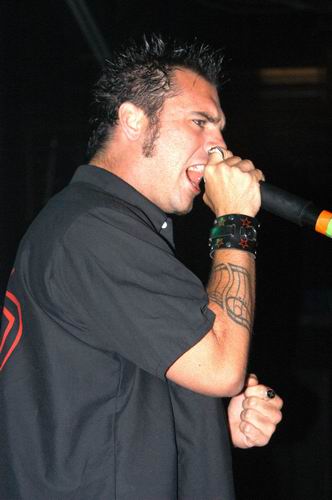 Outspoken at Jillian's Louisville, KY on September 8, 2003 &mdash; concert photo by Wayne Dennon