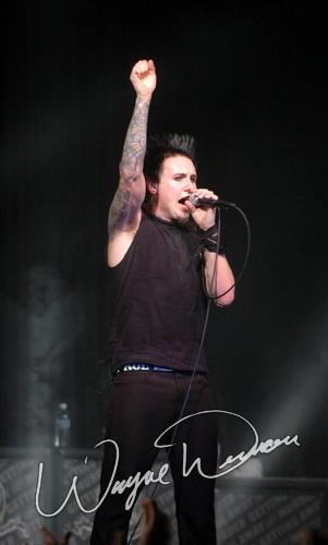 Papa Roach at The Murat Centre Indianapolis, IN on December 6, 2004 &mdash; concert photo by Wayne Dennon