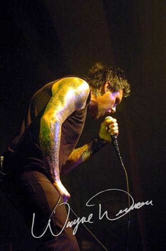 Papa Roach at The Murat Centre Indianapolis, IN on December 6, 2004 &mdash; concert photo by Wayne Dennon