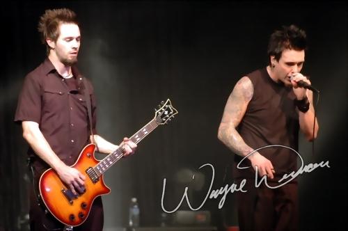 Papa Roach at The Murat Centre Indianapolis, IN on December 6, 2004 &mdash; concert photo by Wayne Dennon