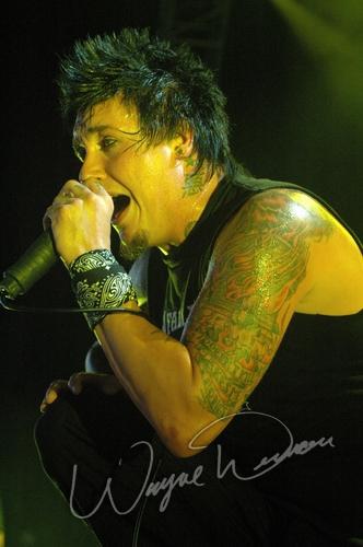 Papa Roach at Riverbend Music Center Cincinnati, OH on August 15, 2005 &mdash; concert photo by Wayne Dennon