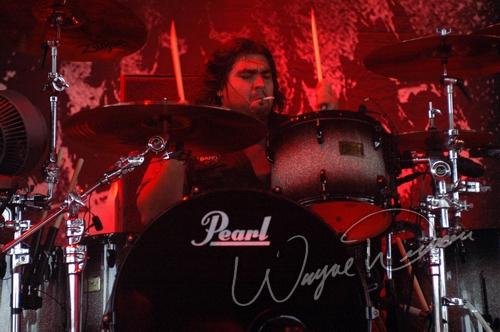 Papa Roach at Riverbend Music Center Cincinnati, OH on August 15, 2005 &mdash; concert photo by Wayne Dennon