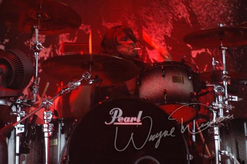 Papa Roach at Riverbend Music Center Cincinnati, OH on August 15, 2005 &mdash; concert photo by Wayne Dennon
