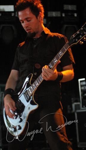 Papa Roach at Riverbend Music Center Cincinnati, OH on August 15, 2005 &mdash; concert photo by Wayne Dennon