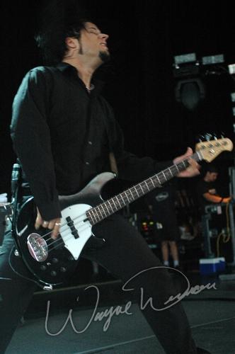 Papa Roach at Riverbend Music Center Cincinnati, OH on August 15, 2005 &mdash; concert photo by Wayne Dennon