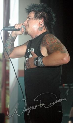 Papa Roach at Riverbend Music Center Cincinnati, OH on August 15, 2005 &mdash; concert photo by Wayne Dennon