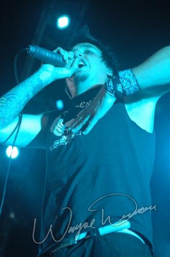 Papa Roach at Riverbend Music Center Cincinnati, OH on August 15, 2005 &mdash; concert photo by Wayne Dennon