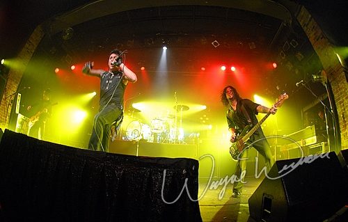 Papa Roach at Bogart's Cincinnati, OH on November 17, 2006 &mdash; concert photo by Wayne Dennon