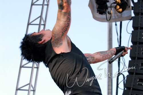 Papa Roach at Columbus Crew Stadium Columbus, OH on May 19, 2007 &mdash; concert photo by Wayne Dennon