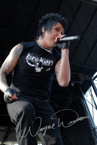 Papa Roach at Columbus Crew Stadium Columbus, OH on May 19, 2007 &mdash; concert photo by Wayne Dennon