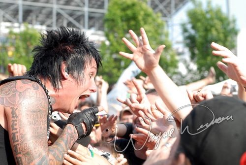 Papa Roach at Columbus Crew Stadium Columbus, OH on May 19, 2007 &mdash; concert photo by Wayne Dennon