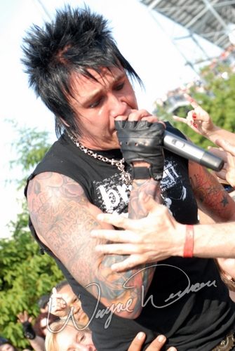 Papa Roach at Columbus Crew Stadium Columbus, OH on May 19, 2007 &mdash; concert photo by Wayne Dennon