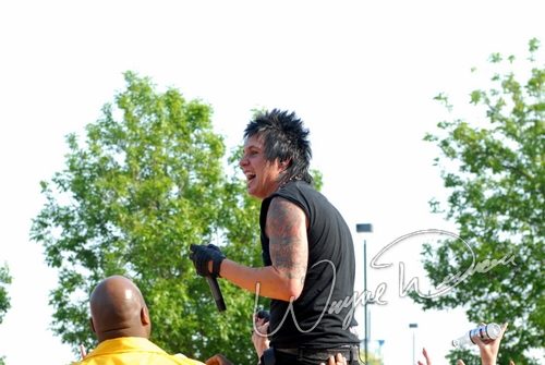 Papa Roach at Columbus Crew Stadium Columbus, OH on May 19, 2007 &mdash; concert photo by Wayne Dennon