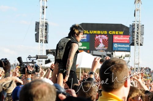 Papa Roach at Columbus Crew Stadium Columbus, OH on May 18, 2008 &mdash; concert photo by Wayne Dennon