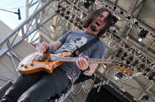 Papa Roach at Columbus Crew Stadium Columbus, OH on May 18, 2008 &mdash; concert photo by Wayne Dennon