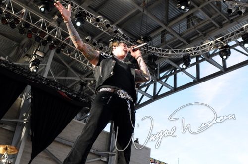 Papa Roach at Columbus Crew Stadium Columbus, OH on May 18, 2008 &mdash; concert photo by Wayne Dennon