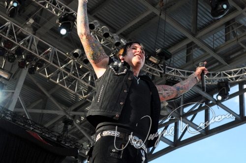 Papa Roach at Columbus Crew Stadium Columbus, OH on May 18, 2008 &mdash; concert photo by Wayne Dennon