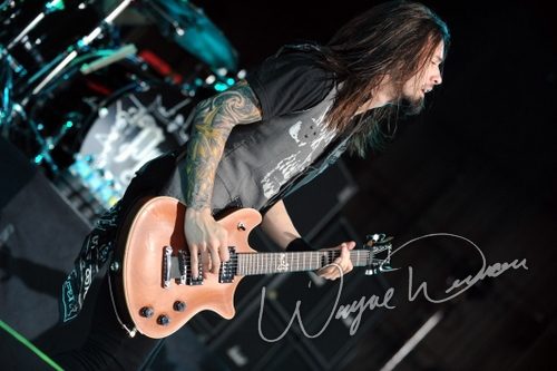 Papa Roach at Riverbend Music Center Cincinnati, OH on August 19, 2009 &mdash; concert photo by Wayne Dennon