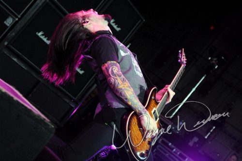 Papa Roach at Riverbend Music Center Cincinnati, OH on August 19, 2009 &mdash; concert photo by Wayne Dennon