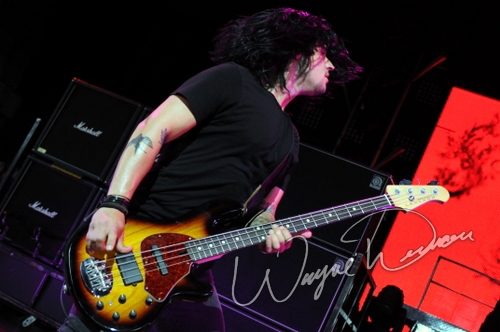 Papa Roach at Riverbend Music Center Cincinnati, OH on August 19, 2009 &mdash; concert photo by Wayne Dennon