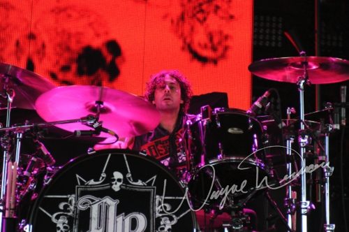 Papa Roach at Riverbend Music Center Cincinnati, OH on August 19, 2009 &mdash; concert photo by Wayne Dennon