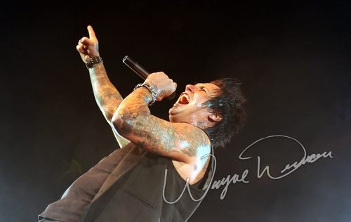 Papa Roach at Bank of Kentucky Center Highland Heights, KY on December 5, 2009 &mdash; concert photo by Wayne Dennon