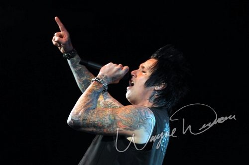 Papa Roach at Bank of Kentucky Center Highland Heights, KY on December 5, 2009 &mdash; concert photo by Wayne Dennon