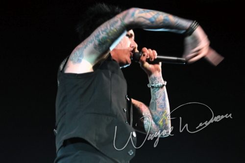 Papa Roach at Bank of Kentucky Center Highland Heights, KY on December 5, 2009 &mdash; concert photo by Wayne Dennon