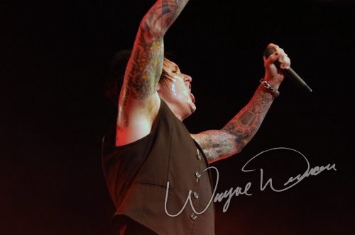 Papa Roach at Bank of Kentucky Center Highland Heights, KY on December 5, 2009 &mdash; concert photo by Wayne Dennon