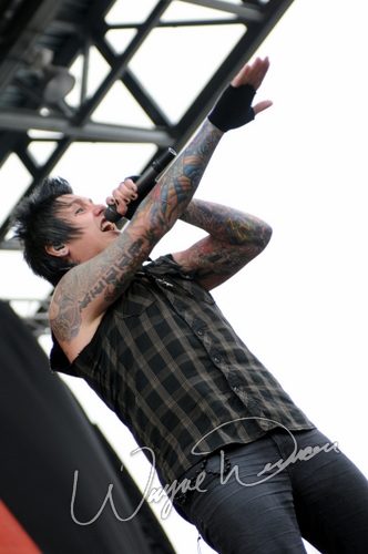 Papa Roach at Columbus Crew Stadium Columbus, OH on May 22, 2010 &mdash; concert photo by Wayne Dennon