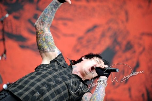 Papa Roach at Columbus Crew Stadium Columbus, OH on May 22, 2010 &mdash; concert photo by Wayne Dennon
