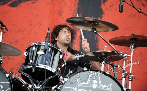 Papa Roach at Columbus Crew Stadium Columbus, OH on May 22, 2010 &mdash; concert photo by Wayne Dennon