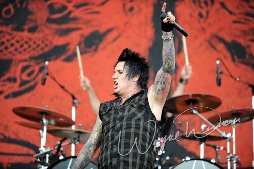 Papa Roach at Columbus Crew Stadium Columbus, OH on May 22, 2010 &mdash; concert photo by Wayne Dennon