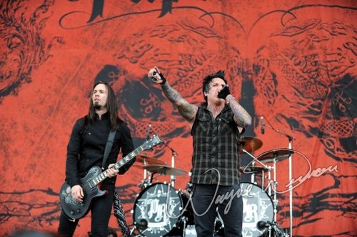 Papa Roach at Columbus Crew Stadium Columbus, OH on May 22, 2010 &mdash; concert photo by Wayne Dennon