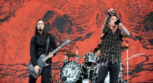 Papa Roach at Columbus Crew Stadium Columbus, OH on May 22, 2010 &mdash; concert photo by Wayne Dennon