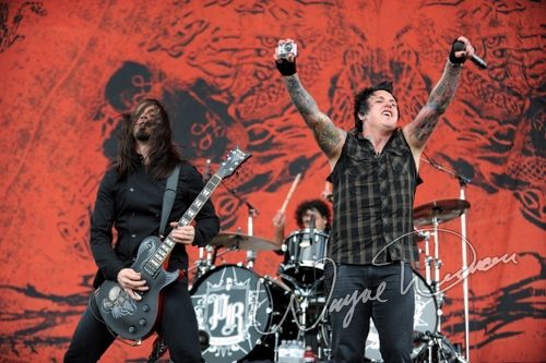 Papa Roach at Columbus Crew Stadium Columbus, OH on May 22, 2010 &mdash; concert photo by Wayne Dennon