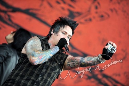 Papa Roach at Columbus Crew Stadium Columbus, OH on May 22, 2010 &mdash; concert photo by Wayne Dennon